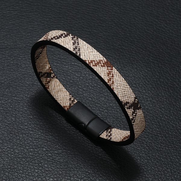 

cool design punk style pattern leather bracelet jewelry for gift, Golden;silver
