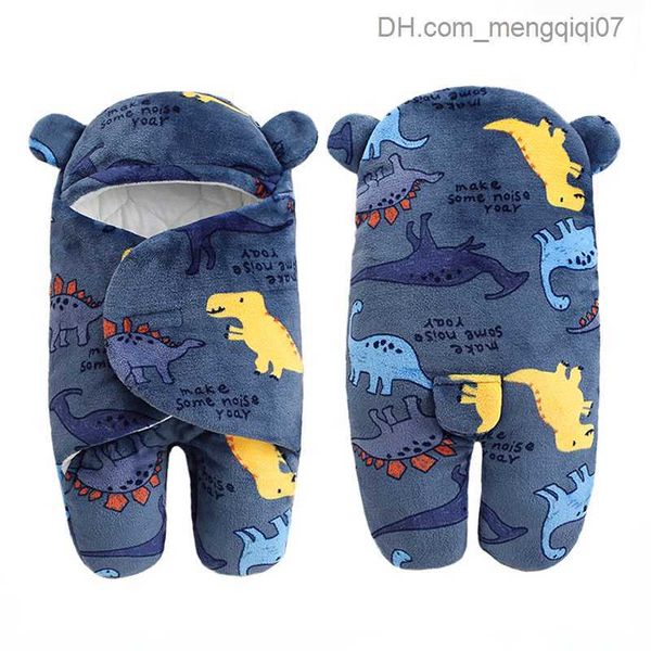 

pajamas autumn and winter 2023 newborn sleep bag avocado flannel baby packaging blanket soft cocoon baby warm newborn sleep bag z230810, Blue;red