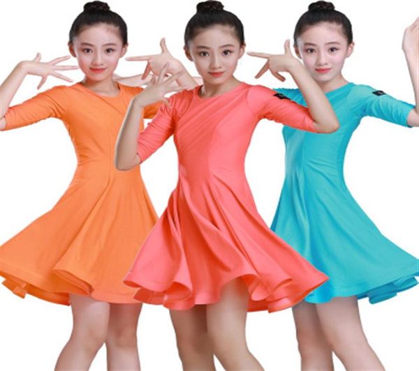 

2018 new girl039s standard latin dance skirt for novice dancers practise traning dance class skirt for beginners294j1017778, Black;red