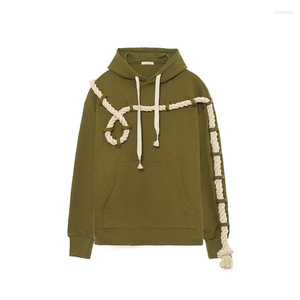 

men's hoodies fashion & sweatshirts runway luxury european design party style clothing, Black