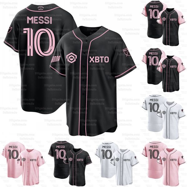 

23 24 fans player inter miami beckham messis baseball jerseys 2023 2024 matuidi higuain football shirts trapp pellegrini pizarro fc jersey c, Blue;black