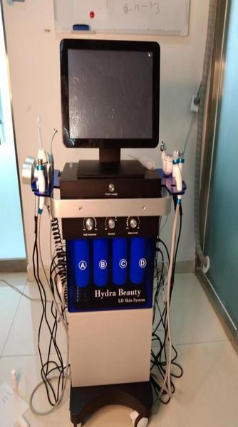 

14 in1 hydrafacial machine face care devices diamond peeling and hydrafacials hydrofacials water jet aqua facial hydra dermabrasio4697864