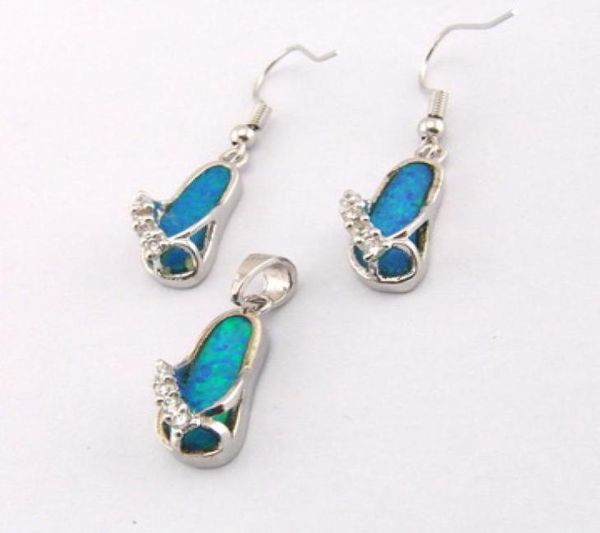 

opal jewelry with cz stonefashion pendant and earring set mexican fire opal sandals designs3970504, Black