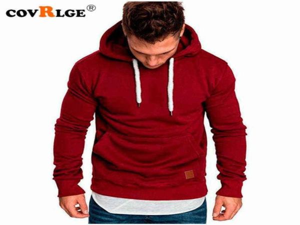 

covrlge mens sweatshirt long sleeve autumn spring casual hoodies boy blouse tracksuits sw 822h8825473, Black