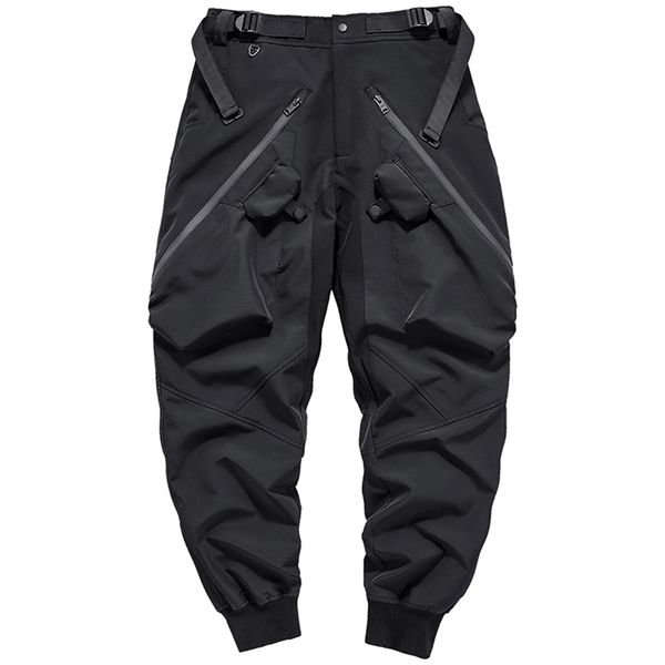 

mens pants arens fashion techwear joggers function cargo men plus size black sweatpants harajuku streetwear hip hop trousers 230809