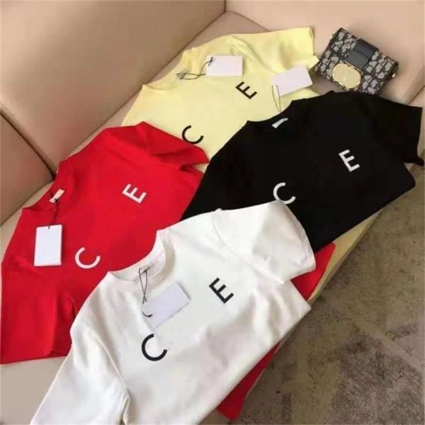 

2023 summer mens designer ce t shirt casual man womens tees with letters print short sleeves sell luxury men hip hop clothes.s-5xl, White