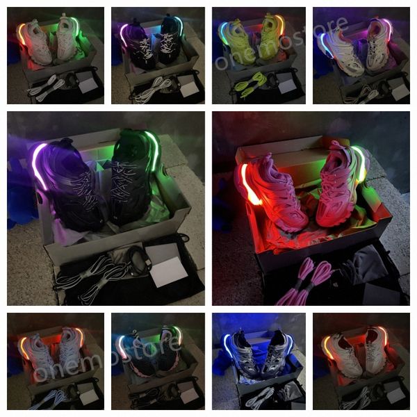 

track led tracks 3.0 outdoor shoes sneakers mens womens trainers luxury casual shoe hoodie tess.s. gomma leather all blacks white nylon prin