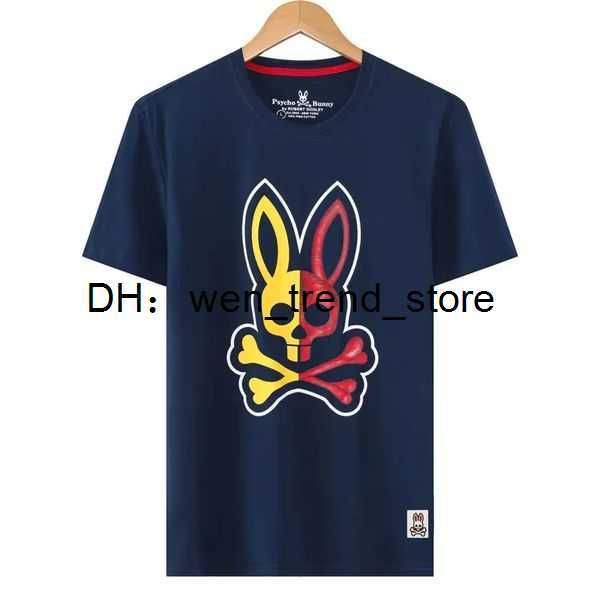 

mens women designers t shirt fashion men casual psycho bunny shirts man clothing street designer shorts sleeve clothes tshirts m-3xl 4 9ngm, White;black