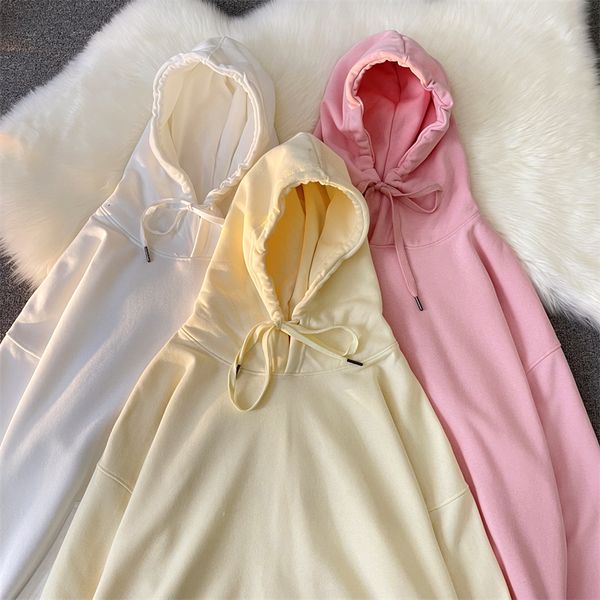 

womens hoodies sweatshirts hybskr men woman fashion solid color male brand casual y2k autumn winter fleece hoody warm pullovers 230809, Black