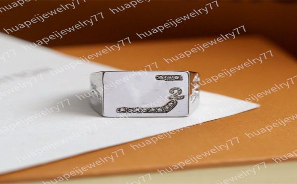 

fashion women stainless steel ring designer rings three colors couple jewelry 6109360018, Silver