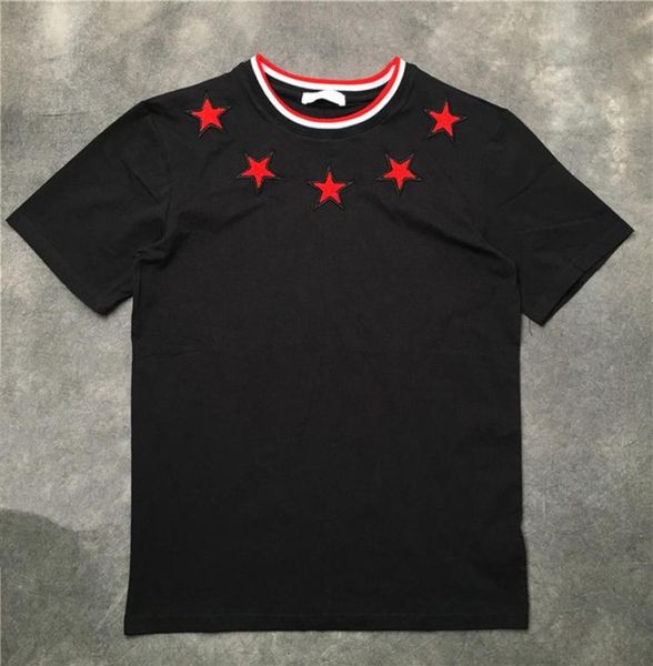 

famous t shirt summer casual cotton short sleeve shirts men women t shirts tees 3 colors311r3011290, White;black