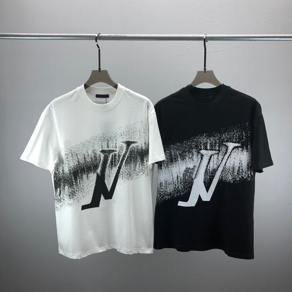 

men's plus tees & polos round neck embroidered and printed polar style summer wear with street pure cotton t-shirts 412, Black