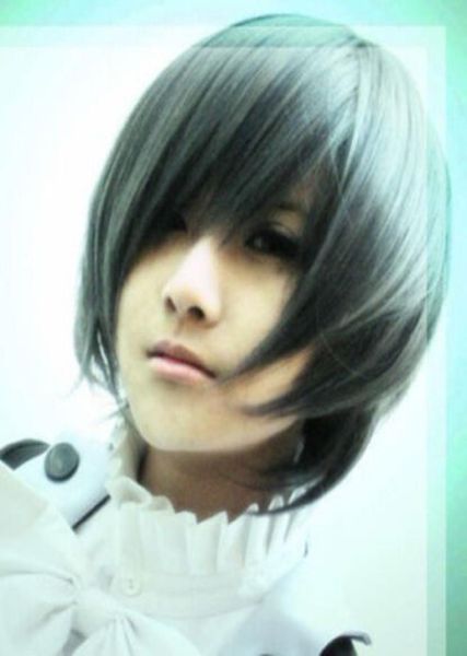 

black butler ciel phantomhive kuroshitsuji cosplay wig wigs cap8085226