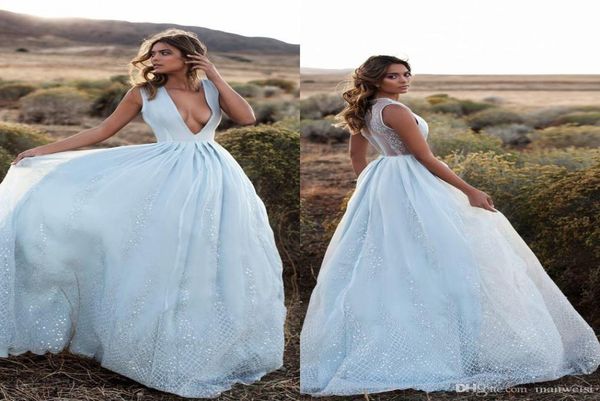 

new design prom dresses 2019 deep v neck a line sequins evening gowns long vintage beads formal party dress3919520, Black