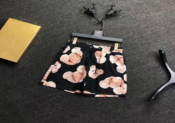 

man clothes relaxed short pants men shorts swimming shorts fashion boxer swimwear beach sports pants21365193760972, White;black