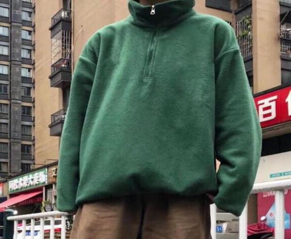 

2020 jacket long sleeve loose warm sweatshirts couple women and mens sweater mxl82251303250799, Black