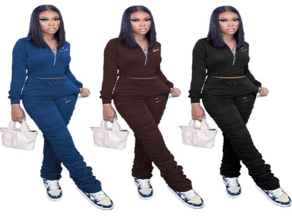 

womens tracksuits two piece set fall winter women tracksuit fashion casual sweater hoodies and pants clothes plus size s2xl7676716, Gray