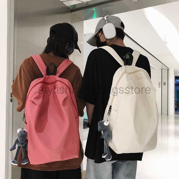 

backpack style 2023 autumn new korean fashion high capacity backpack high school college student backpack couple fashion backpackstylishhand