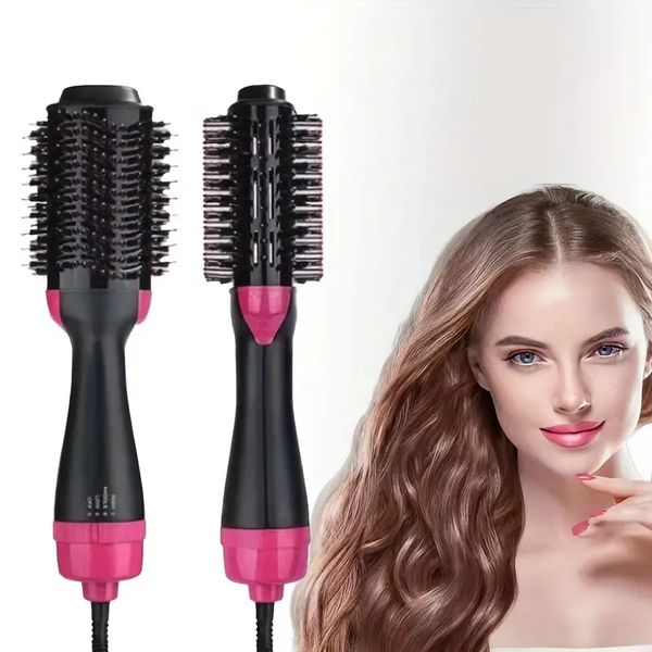 

2-in-1 negative ion air comb: dry & straighten hair without damage