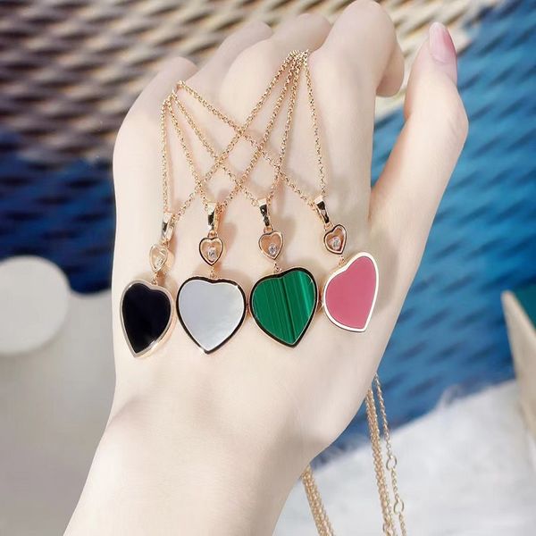 

luxury jewelry multicolor heart necklace heart bracelet heart ring designer jewelry valentine's day mother's day wholesale express, Golden;silver
