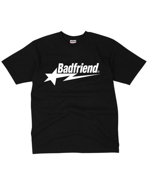 

men's t-shirts y2k hip hop letter printed t shirt badfriend printed oversized harajuku fashion casual all match loose streetwear 2308, White;black