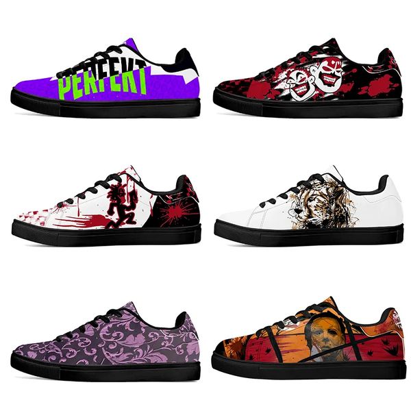 

2023 fashion custom pattern diy shoes mens womens cartoon purple water sports trainers sneakers 36-48