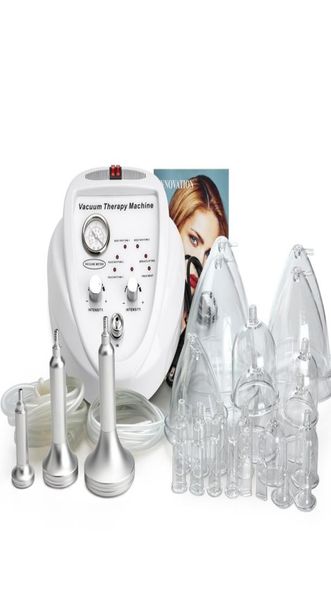 

portable body shaping negative pressure vacuum therapy with breast enlargement pump cupping massager scraping cellulite removal7556981, Black;white