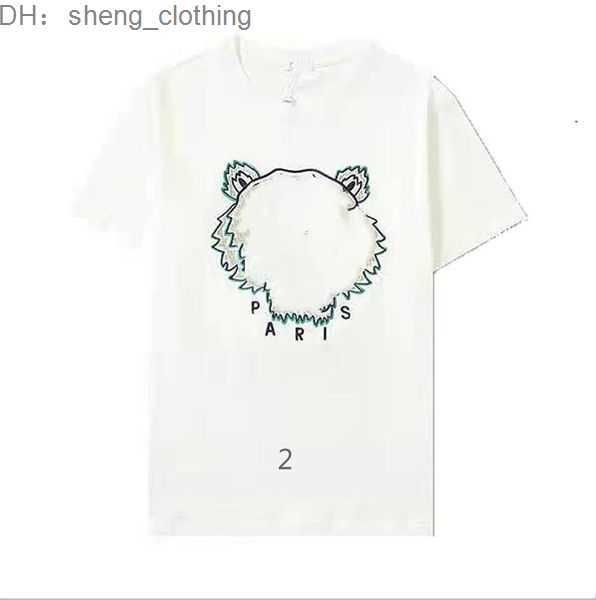 

kenzo tshirts men designer mens tees madam summer with tiger and letters hiphop t-shirts asian size s-2xl 1 90o2, Black