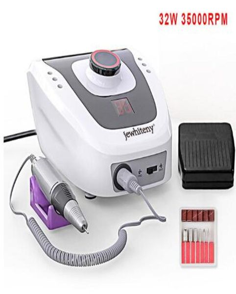 

32w 35000rpm electric nail drill manicure machine set for nail pedicure machine fingernail drill equipment manicure tools7626076