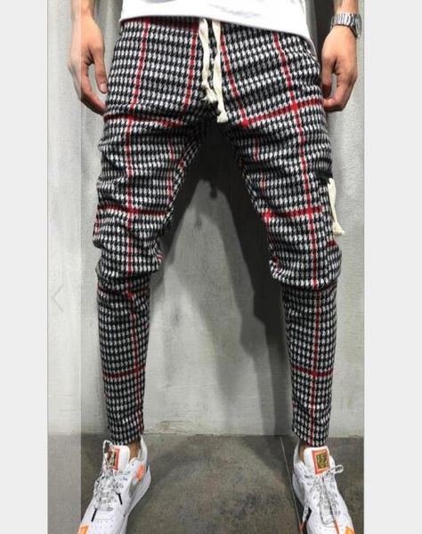 

mens jogger pants new fashion style casual sports striped trousers with 3 colors asian size m3xl6493337, Black
