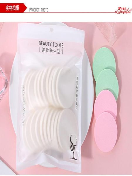 

20pcspack makeup sponge powder puff facial sponges soft powder puff beauty foundation cosmetic makeup sponge random color71081154004169