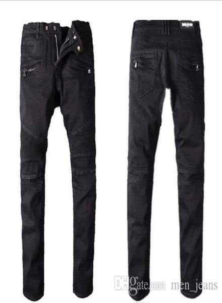 

brand mens jeans slim fit ripped jeans men histreet mens distressed denim joggers knee holes washed destroyed 21 style color jean1880050, Blue