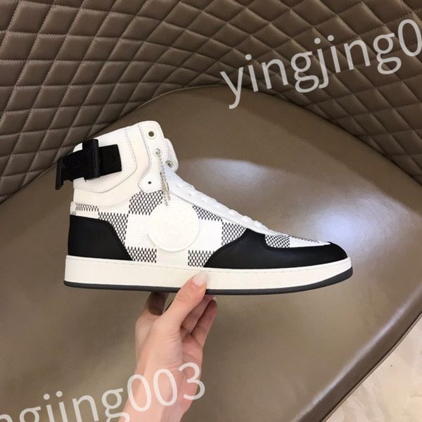 

2023 whoelsale downtown shoe leather shoes technical sneaker shoes fabric chunky rubber casual walking discount trainer rd0810, Black