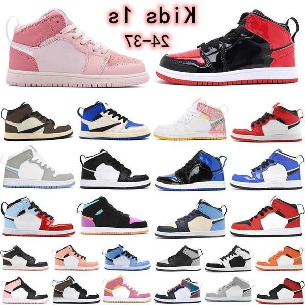 

kids shoes 1s toddler 1 shoe children boys basketball black mid sneaker chicago designer blue trainers baby kid youth infants sports athleti