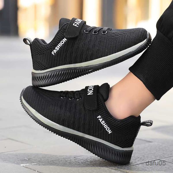 

sneakers sneakers kids casual shoes boys' running shoes girls' walking shoes light comfortable classic spring autumn mesh shoes r2, Black;red