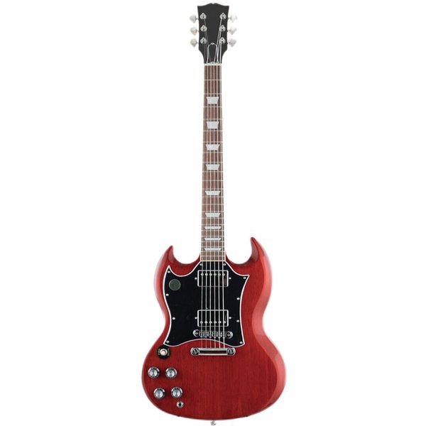 

s g standard heritage cherry left hand s n 231220363 electric guitar as same of the pictures