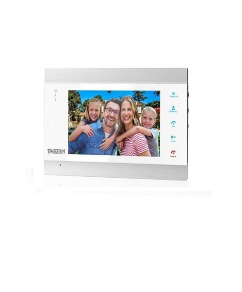 

tmezon 7 inch hd1080p smart video door phone intercom system with high definition wired doorbell camerasupport remote unlock6947302