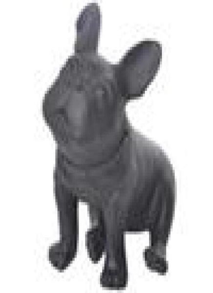 

plastic french bulldog dog mannequin for pet display ems black white pink and blue four color to choose2849381