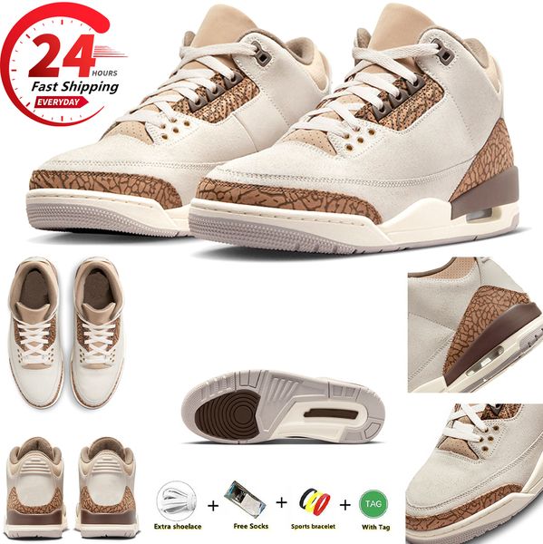 

jumpman 3 3s palomino basketball shoes light orewood brown metallic gold-light british tan palomino ct8532-102 men women outdoor trainers sp