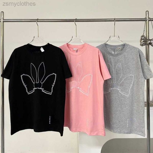 

luxury brand designer t shirt fashion tee round neck short sleeved t shirts female 3d embroidery butterfly rabbit loose cotton tshirt casual, White