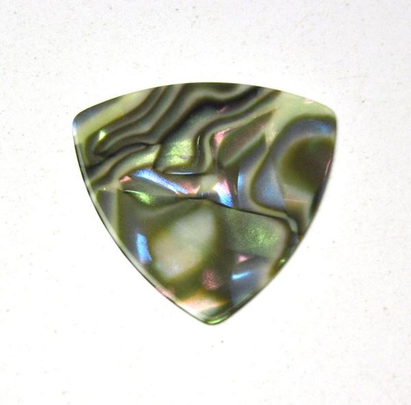 

celluloid 346 rounded triangle guitar picks plectrums 071mm 100pcs abalone seashell4125312