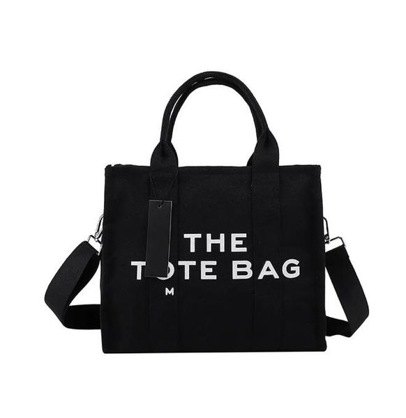 

marc the casual mini canvas shoulder bag women handbag designer black tote ss23 totes bags crossbody jocobss luxury fashion shopping marc, Black;red