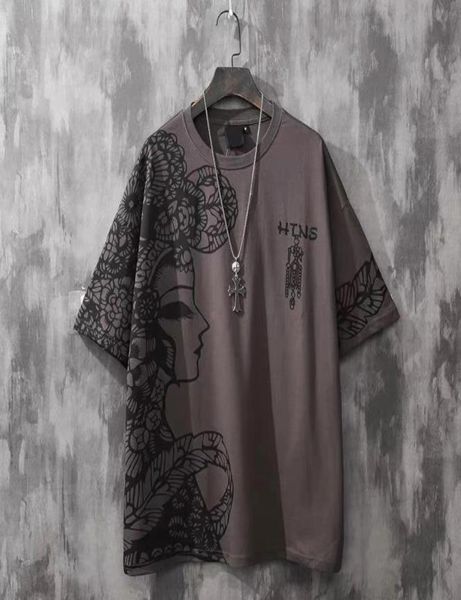 

2021 apparel tees national fashion printed short sleeve tshirt men brand tshirt mens summer loose mens t shirt half asian pl768883843, Black;brown