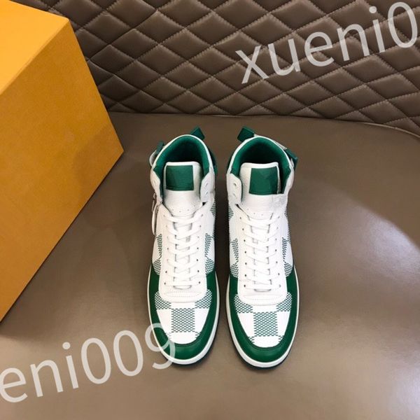 

luxury quality shoe men leather sneaker black white platform casual shoes men women designer low- calfskin sports shoe rd0810