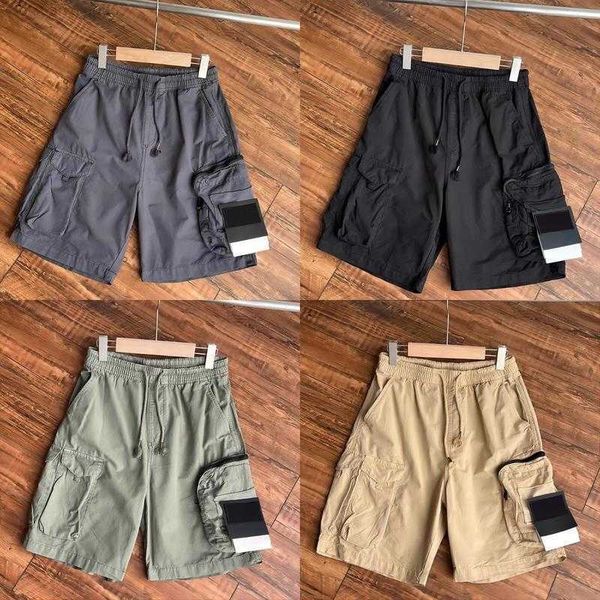 

mens designer stones island shorts clothing apparel str short cotton sports fashion street style tide knee length size m-2xl 03y5yg, White;black