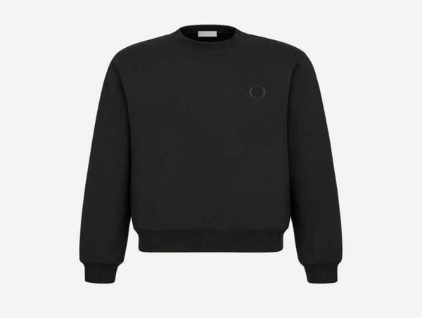 

iccoon letter embroidery sweatshirts cotton women men solid color fashion hip hop highstreet fzwy060264658829854521, Black