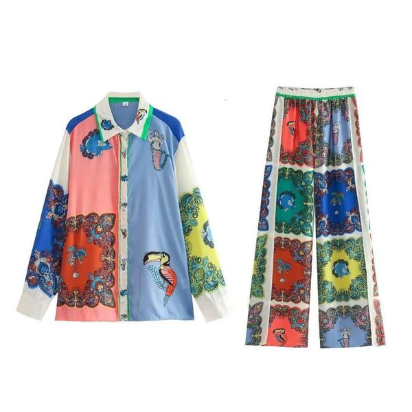 

summer style womens long sleeve loose print shirt, White