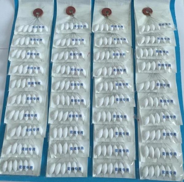 

fishing float white 7star floats beans for fishing lure accessories 200bag 1200pcs fishing tackle64076217275026
