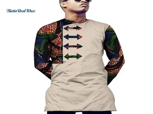 

casual mens shirt african clothing dashiki print arrow pattern shirt bazin riche traditional african clothing wyn5515446439, White;black