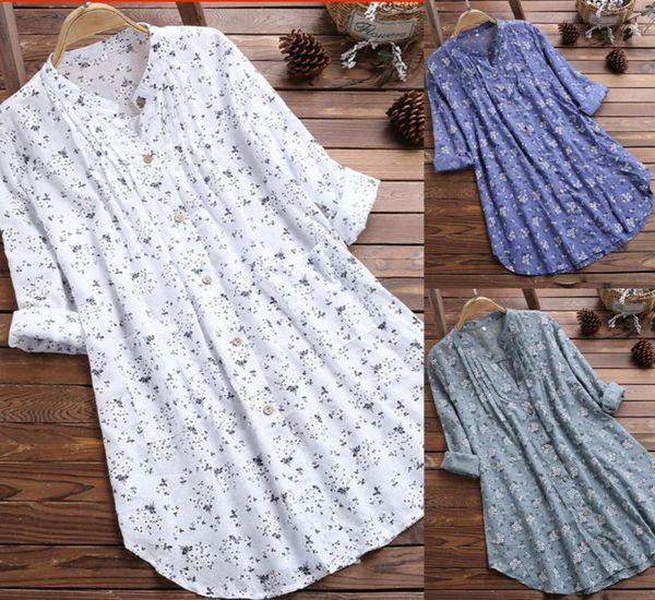 

pleats women loose long sleeve tunic casual blouses plus size m3xl shirt summer elegant blouse streetwear fashion2355712, White
